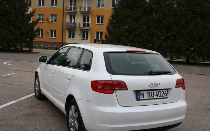 Audi A3 cena 31900 przebieg: 162700, rok produkcji 2010 z Jarocin małe 254